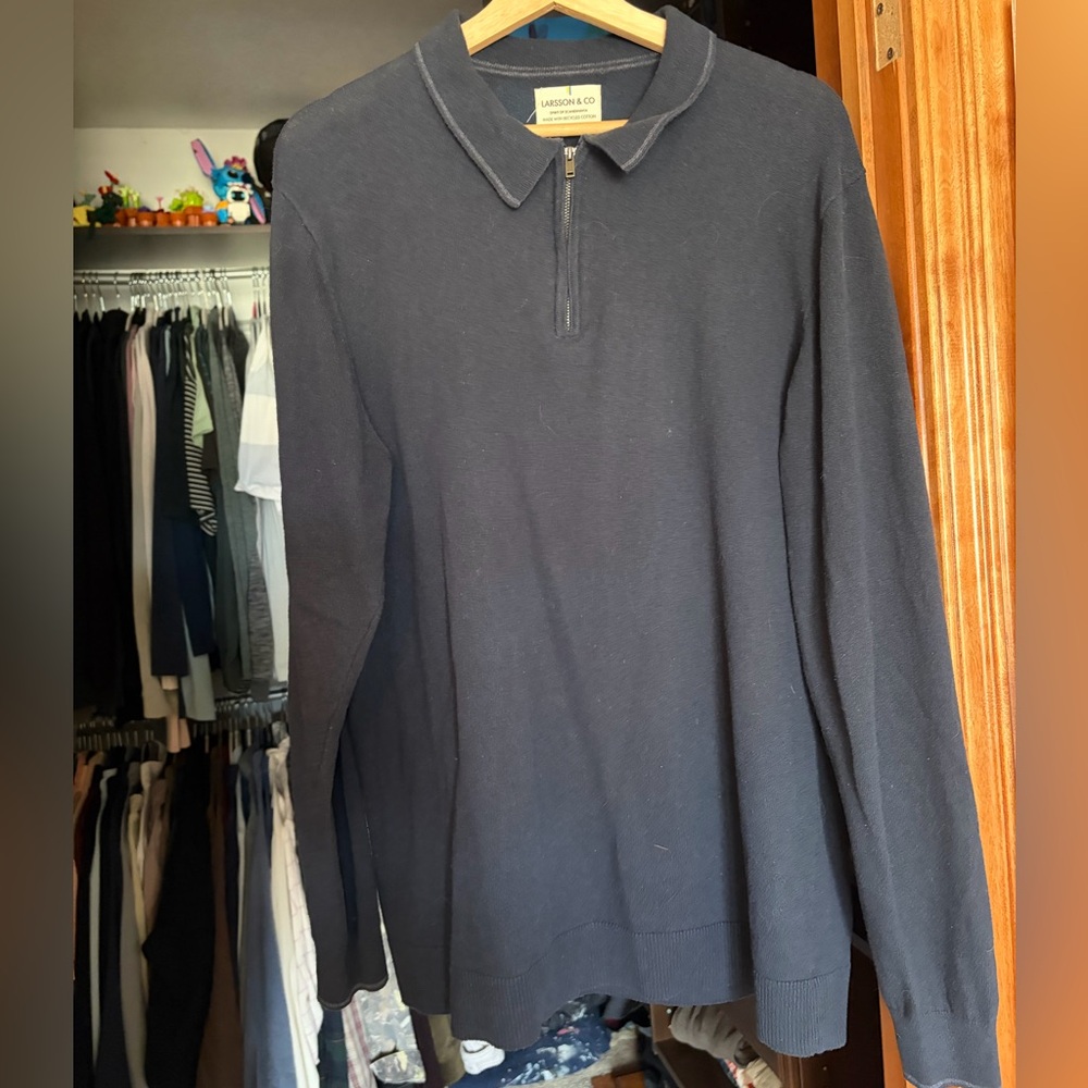 Quarter zip shirt